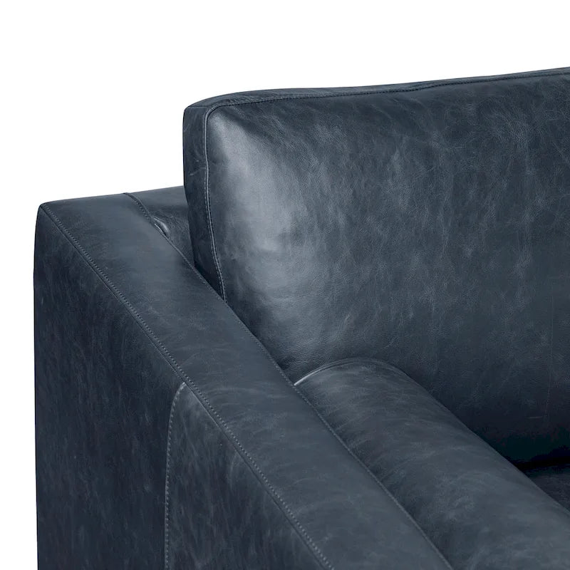 Poly & Bark Napa 98 Ecksofa - italienisches Vollnarbenleder