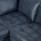 Poly & Bark Napa 98 Ecksofa - italienisches Vollnarbenleder