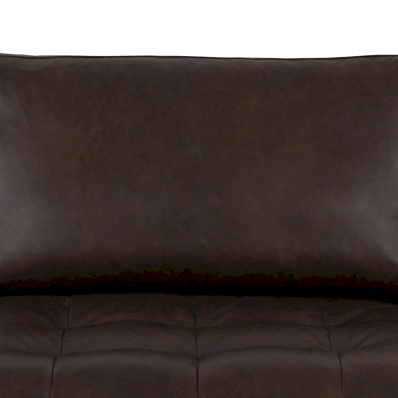 Poly & Bark Napa 104.5 Ecksofa, rechtsseitig – italienisches Echtleder, vollnarbig