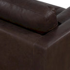 Poly & Bark Napa 104.5 Ecksofa, rechtsseitig – italienisches Echtleder, vollnarbig