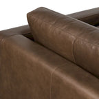 Poly & Bark Napa 104.5 Ecksofa, rechtsseitig – italienisches Echtleder, vollnarbig