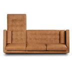 Poly & Bark Napa 104.5 Ecksofa, rechtsseitig – italienisches Echtleder, vollnarbig