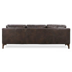 Poly & Bark Sorrento Sofa - Vollnarbiges echtes italienisches Leder