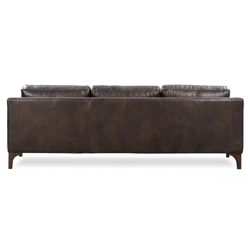 Poly & Bark Sorrento Sofa - Vollnarbiges echtes italienisches Leder