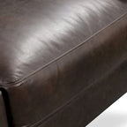 Poly & Bark Sorrento Sofa - Vollnarbiges echtes italienisches Leder