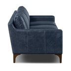 Poly & Bark Sorrento Sofa - Vollnarbiges echtes italienisches Leder