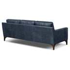 Poly & Bark Sorrento Sofa - Vollnarbiges echtes italienisches Leder