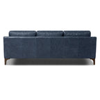 Poly & Bark Sorrento Sofa - Vollnarbiges echtes italienisches Leder