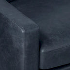 Poly & Bark Sorrento Sofa - Vollnarbiges echtes italienisches Leder