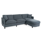Sofa/Couch mit Holzrahmen und freier Kombinationsmöglichkeit