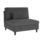 Corduroy Modulares Ecksofa, 5-teilig, mit Ottomane