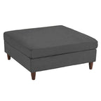 Corduroy Modulares Ecksofa, 5-teilig, mit Ottomane