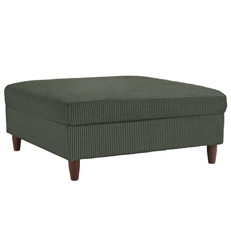 Corduroy Modulares Ecksofa, 5-teilig, mit Ottomane