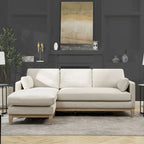 Knox 89 Performance Velvet Wendesofa mit Récamiere