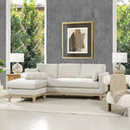 Knox 89 Performance Velvet Wendesofa mit Récamiere