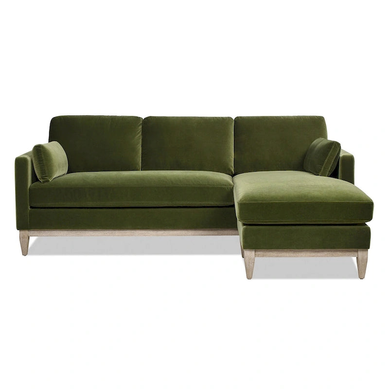 Knox 89 Performance Velvet Wendesofa mit Récamiere