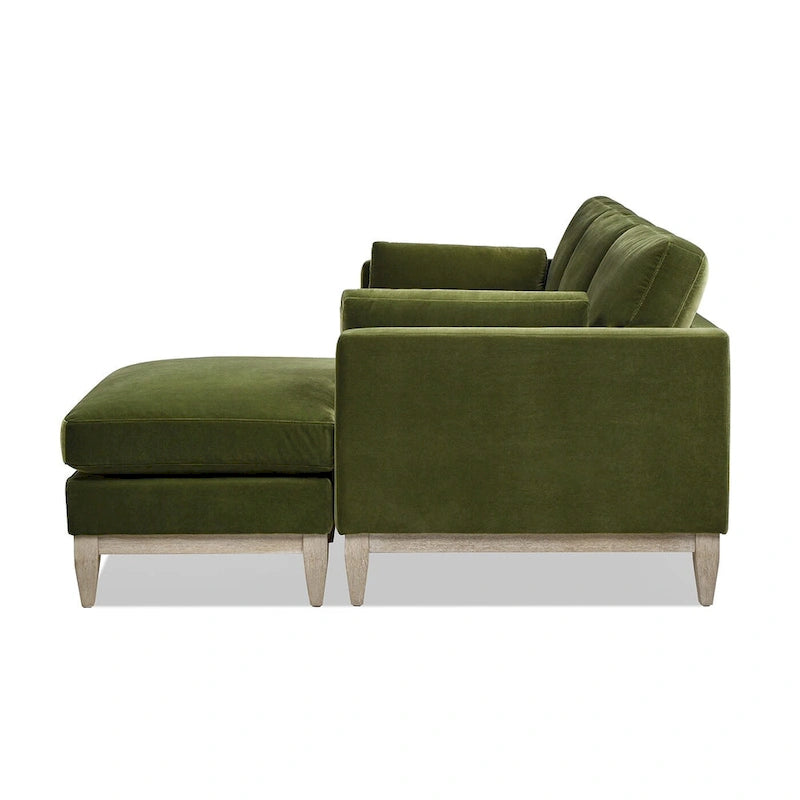 Knox 89 Performance Velvet Wendesofa mit Récamiere