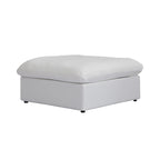 Commix Daunen-Ecksofa mit Ottomane, 5-Sitzer