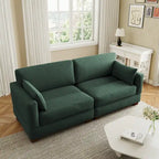Modulares Sektionalsofa aus Cordstoff für das Wohnzimmer