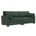 Modulares Sektionalsofa aus Cordstoff für das Wohnzimmer