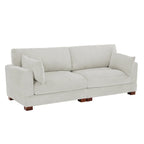 Modulares Sektionalsofa aus Cordstoff für das Wohnzimmer