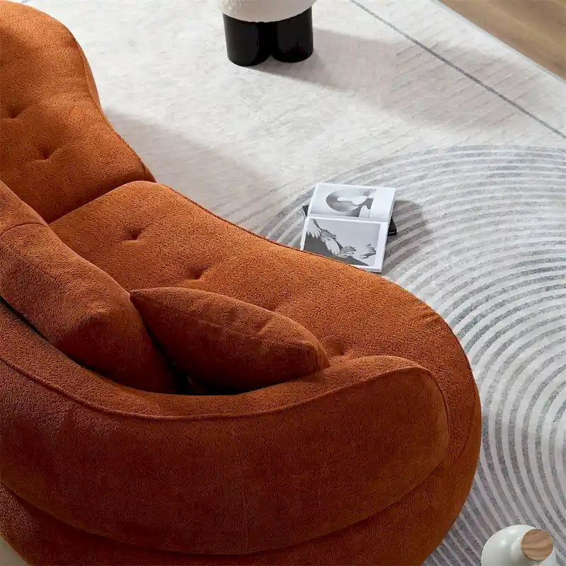 Schnittsofa mit abnehmbaren Kissen, strapazierfähiger Stoff, Massivholzrahmen