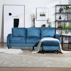 Stauraum-Sofa /Wohnzimmersofa gemütliches Ecksofa für Wohnzimmer Schlafzimmer Apartment