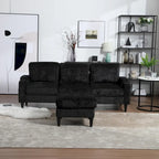 Stauraum-Sofa /Wohnzimmersofa gemütliches Ecksofa für Wohnzimmer Schlafzimmer Apartment
