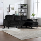 Stauraum-Sofa /Wohnzimmersofa gemütliches Ecksofa für Wohnzimmer Schlafzimmer Apartment