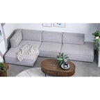 Rye Studio Modulares Chaiselongue-Sofa mit tiefer Sitzfläche, 3-teilig