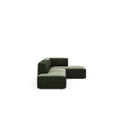 Rye Studio Modulares Chaiselongue-Sofa mit tiefer Sitzfläche, 3-teilig