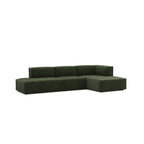 Rye Studio Modulares Chaiselongue-Sofa mit tiefer Sitzfläche, 3-teilig