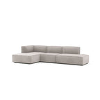Rye Studio Modulares Chaiselongue-Sofa mit tiefer Sitzfläche, 3-teilig