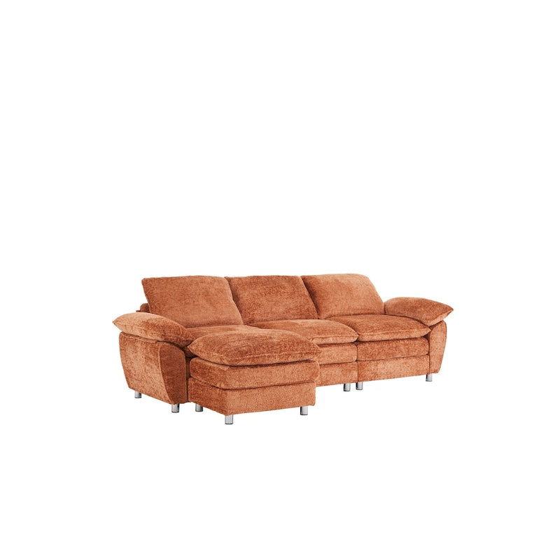 Modernes dunkles Dreisitzer-Sofa, Schlafsofa aus Polyester, bequeme Polstermöbel für Wohnzimmer, Wohnung