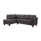 Dalia Modernes Ecksofa 97 Zoll mit Recamiere links – 97B x 64,5T x 34H