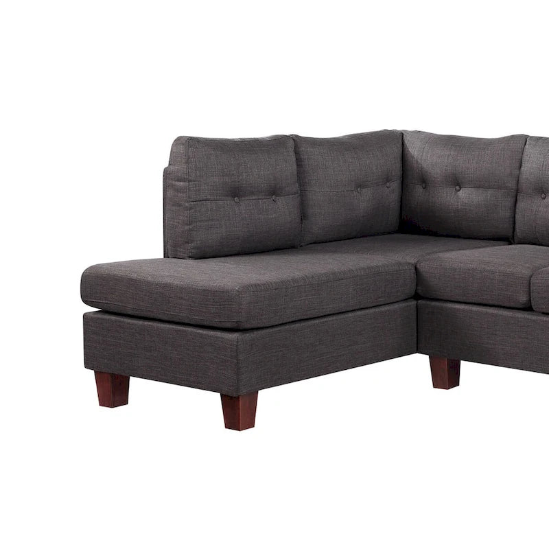 Dalia Modernes Ecksofa 97 Zoll mit Recamiere links – 97B x 64,5T x 34H