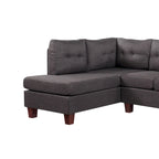 Dalia Modernes Ecksofa 97 Zoll mit Recamiere links – 97B x 64,5T x 34H