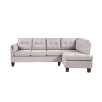 Dalia Modernes Ecksofa 97 Zoll mit Recamiere links – 97B x 64,5T x 34H