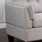 Dalia Modernes Ecksofa 97 Zoll mit Recamiere links – 97B x 64,5T x 34H