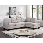 Dalia Modernes Ecksofa 97 Zoll mit Recamiere links – 97B x 64,5T x 34H