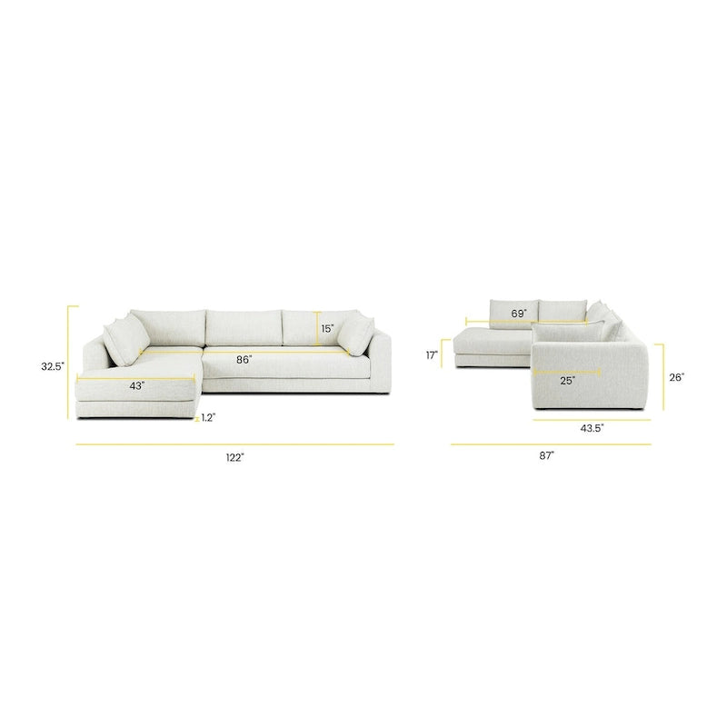 Poly and Bark Marcel Ecksofa