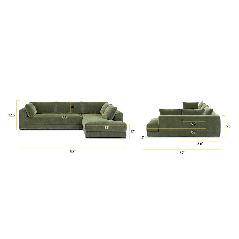 Poly and Bark Marcel Ecksofa