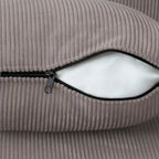 Modernes modulares Ecksofa mit 3 Kissen, umwandelbares Wohnzimmersofa mit Ottomanen
