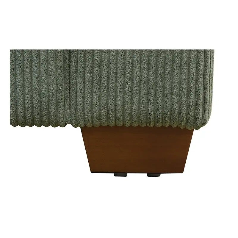 123 U-förmiges 6-teiliges Cord-Sofa