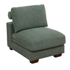 123 U-förmiges 6-teiliges Cord-Sofa
