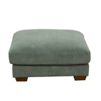 123 U-förmiges 6-teiliges Cord-Sofa