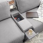 Flex Narrow Hub für Flex Sectional von Flexsteel – 10 x 24 x 37