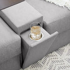 Flex Narrow Hub für Flex Sectional von Flexsteel – 10 x 24 x 37