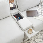 Flex Narrow Hub für Flex Sectional von Flexsteel – 10 x 24 x 37