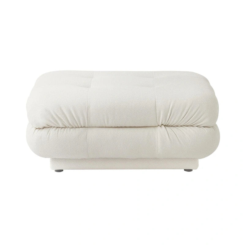 146 Cabrio Modulares U-förmiges Luxus-Ecksofa, modernes 6-Sitzer-Sofa mit Chaiselongue und Ottomane für das Wohnzimmer